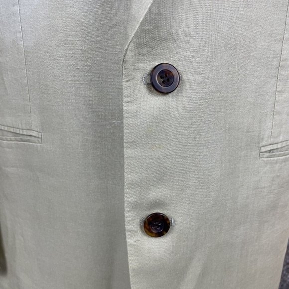 ixi:z Schoolboy Blazer Men's L Japanese Linen Unstructured Sports Jacket Íxi:z - Picture 8 of 16